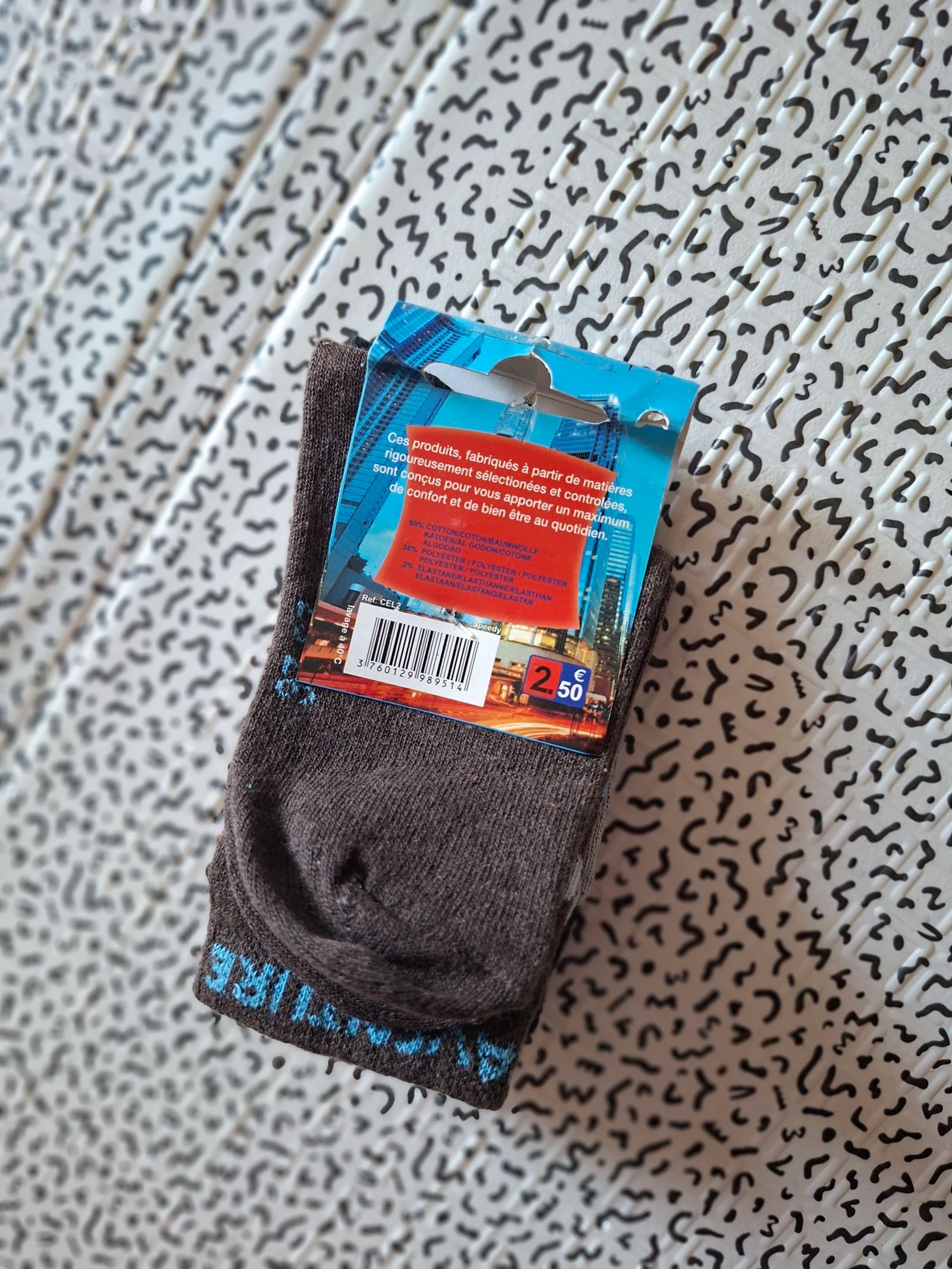 Set van 2 paar kindersokken Speedy 23/26 – Nieuw met etiket – photo 4
